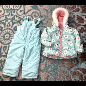 Toddler Girl Snow Suit